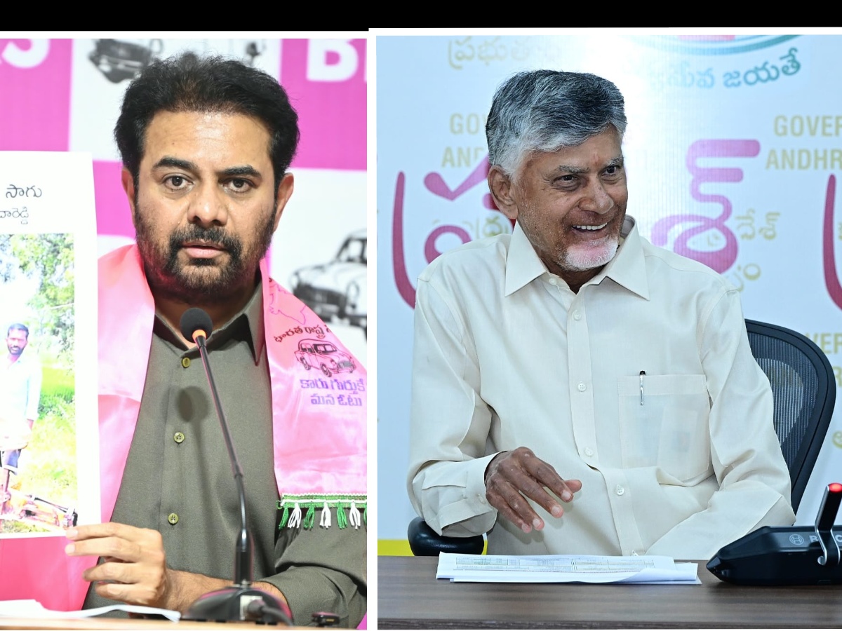 KTR: గురువుపై పొగడ్తలు.. శిష్యుడిపై విమర్శలు KTR: గురువుపై పొగడ్తలు.. శిష్యుడిపై విమర్శలు