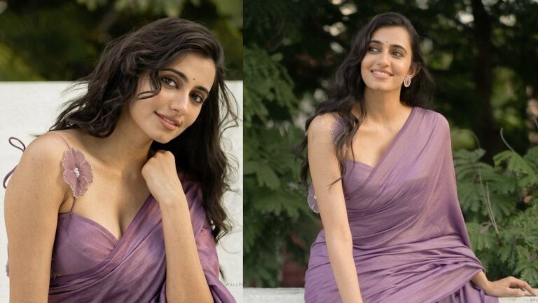 శారీ ఫోటోలతో పిచ్చెక్కిస్తున్న మానస చౌదరి